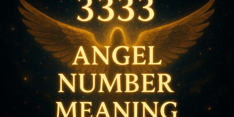 3333 angel number meaning