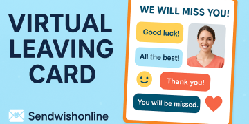 Virtual Leaving card