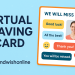 Virtual Leaving card